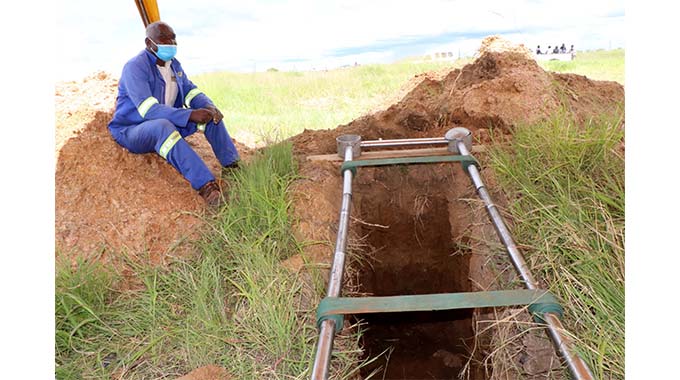 WATCH: Drama as burial abandoned after relative goes berserk