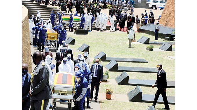 We will conquer Covid-19, says VP…Three national heroes buried