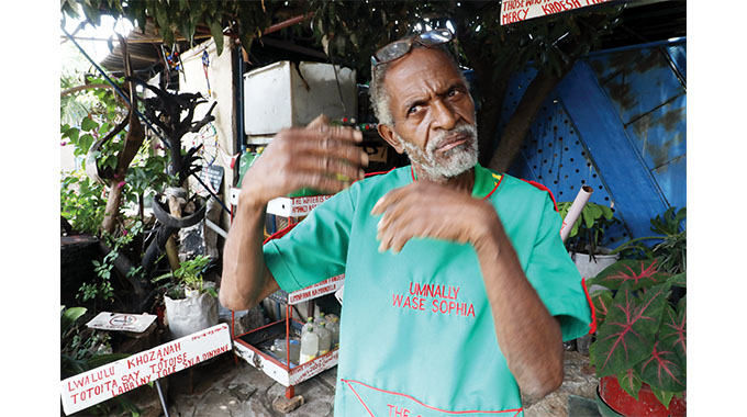 Breaking convention…Eccentric Luveve man causes a stir