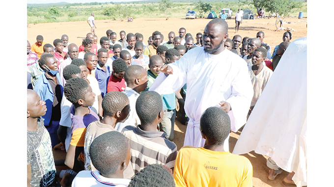 Gold mining and seeking divine intervention