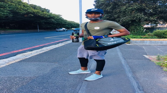Musician, Sotsha Fire tries out modelling