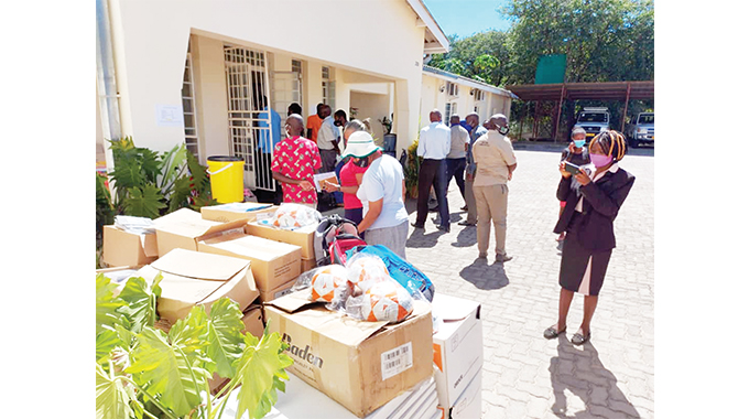 Schools receive health and learning material donation