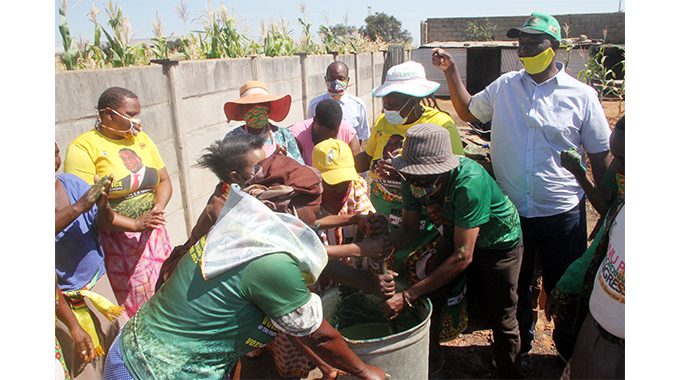 Zanu-PF empowers women through soap making project