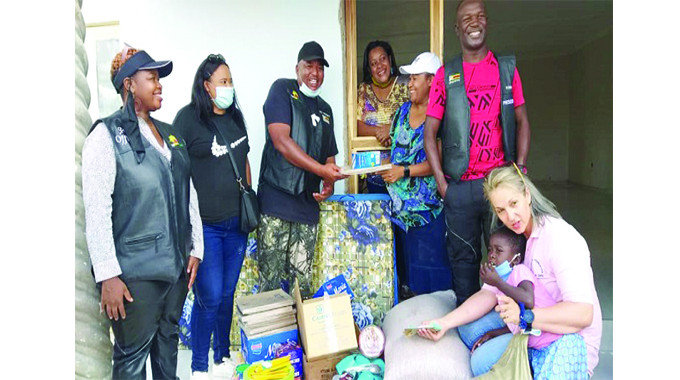 Bikers donate to orphanage in Kwekwe