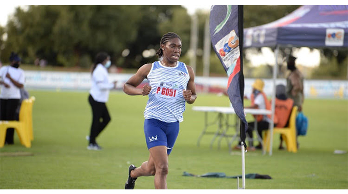 Caster Semenya triumphs in 5 000m but plays down Olympic ambitions