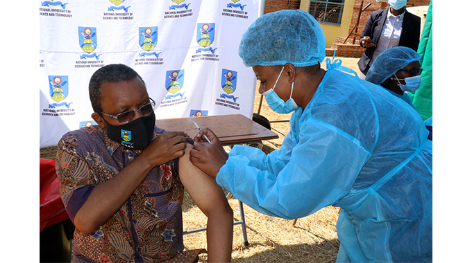Nust launches Covid-19 vaccination programme for staff, students