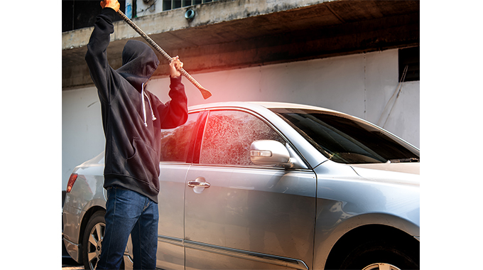 Man arrested after breaking and stealing from 16 vehicles