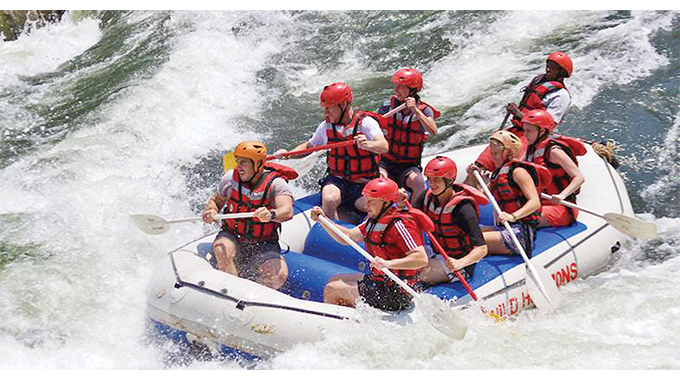 White water rafting activities resume