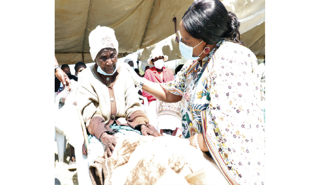 First Lady commended for touching lives