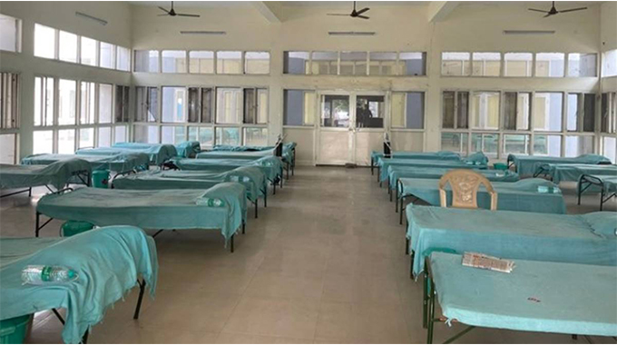 No washing machine at Hwange isolation centre