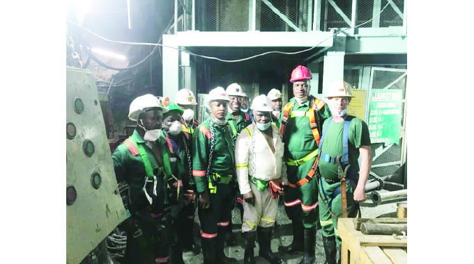 Govt commends Blanket Mine headway