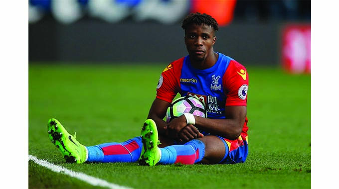 Wilfried Zaha suffers racist abuse online after Palace stun Man City