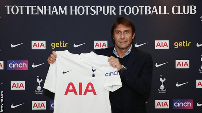 Tottenham post Conte appointment then quickly delete tweet