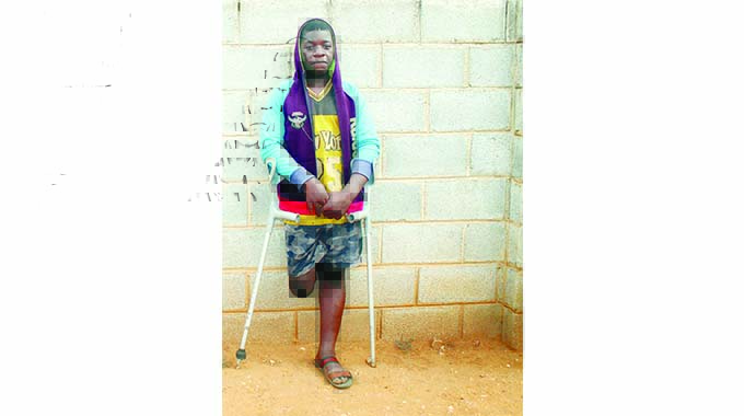 Boy with disability beats able bodied in 5km run