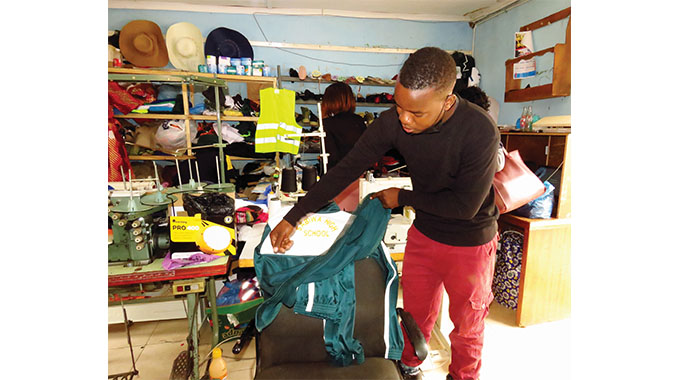 Roland Nyathi, the self-driven tailor