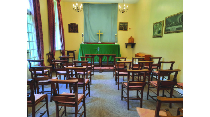Victoria Falls chapel a unique tourist attraction
