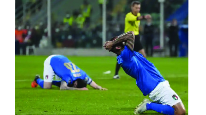 Italy miss 2nd World Cup