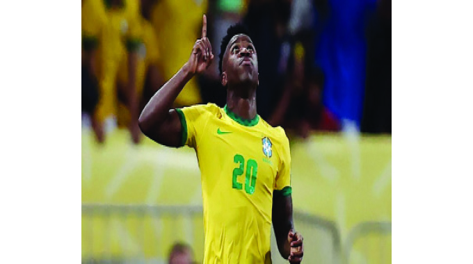 Vinicius Junior shines on Rio return as Brazil crush Chile
