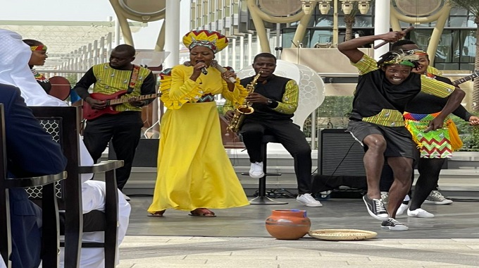 Songs of Lozikeyi gets thunderous applause at Expo Dubai 2020