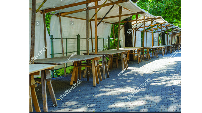 Gweru CBD changes significantly, shops turn into flea markets
