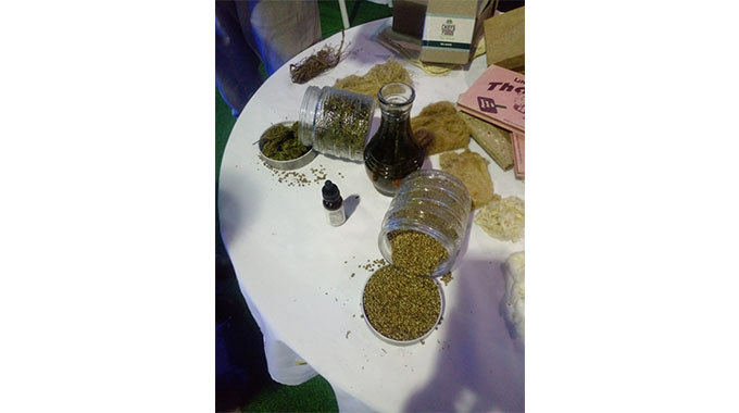 Marijuana stand a hit at ZITF