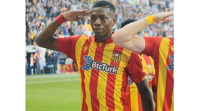 Teenage Hadebe on target