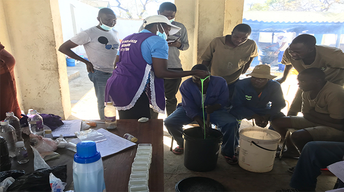 Gwanda prisoners trained in detergent making