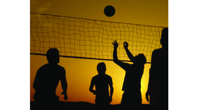 Zimbabwe volleyball trains refugees