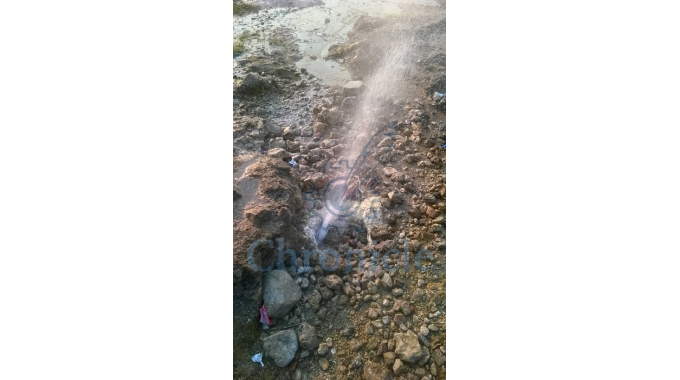 Binga hot springs dry out
