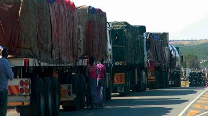 Cargo piles up at Beitbridge after SA strike