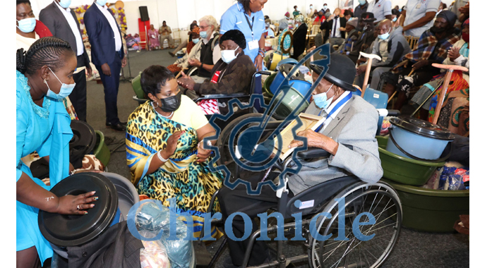 Pomp, fanfare as First Lady celebrates with centenarians