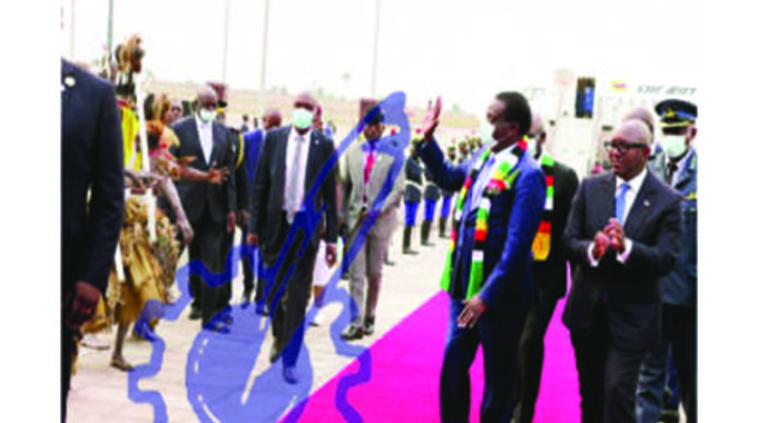 President Mnangagwa in DRC for Sadc Summit