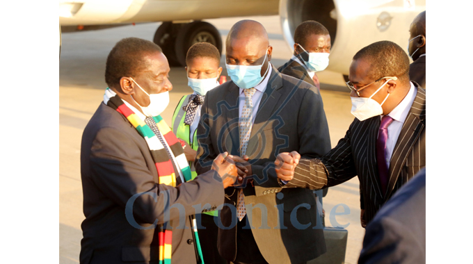Hectic double schedule for ED in Victoria Falls