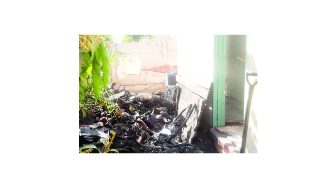 Fire guts down Nkulumane home