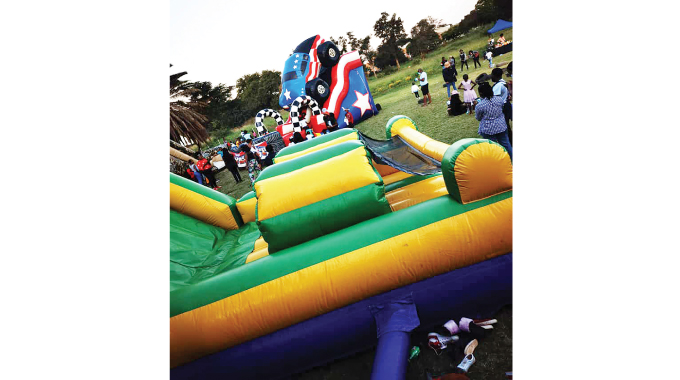 Inflatable Luna Park bounces back