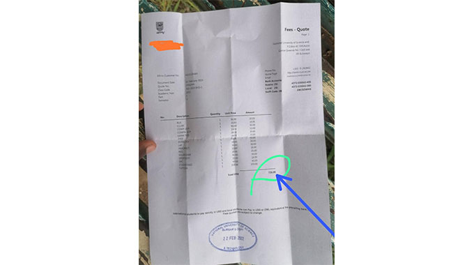 Nust reverts to 2022 fee structure following students protest