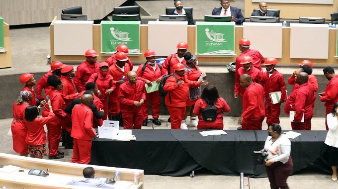 Tshwane EFF calls for secret ballot ahead of election of new mayor