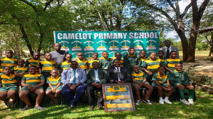 Camelot Primary School rugby team off to Zambia
