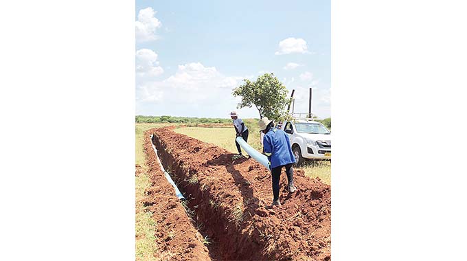 US$800 000 for irrigation scheme