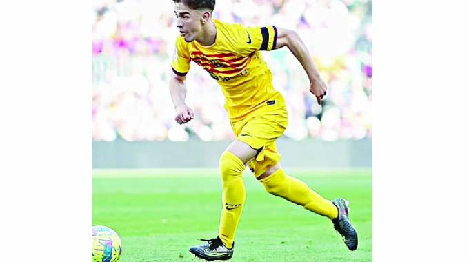 Barcelona wonderkid Gavi is most experienced youngster