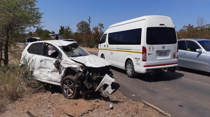 Two injured in head-on collision