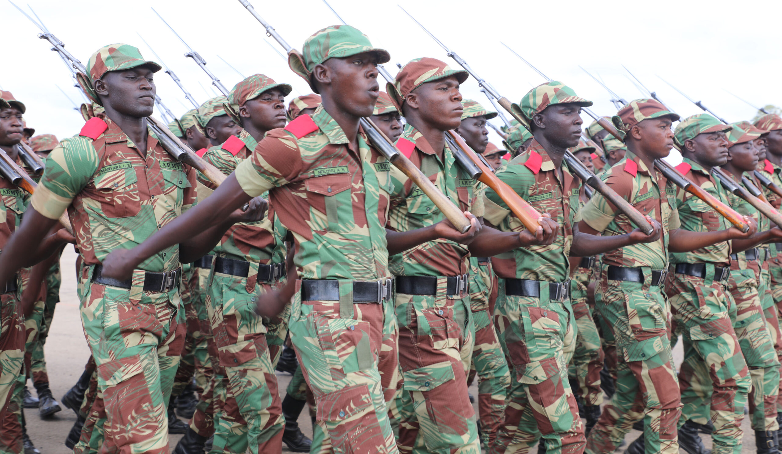 Zimbabwe National Army recruits general duty soldiers