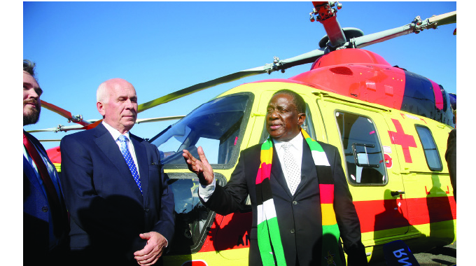 Zimbabwe gets 18 brand new helicopters