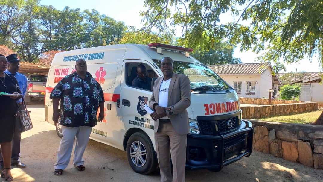 Gwanda receives two ambulances from aspiring Zanu-PF candidate
