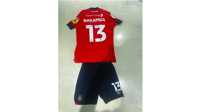Nakamba’s Playoff Final Kit To Be Auctioned 