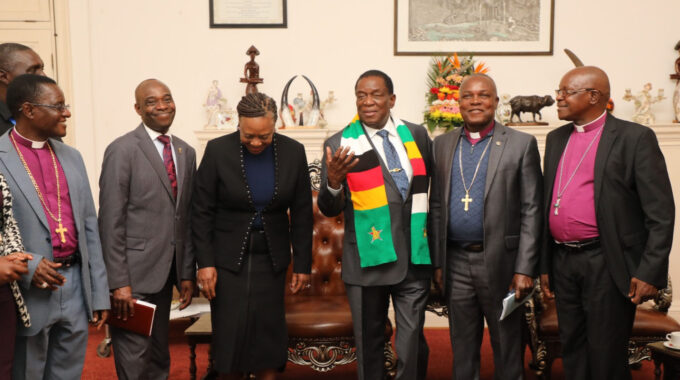 President Mnangagwa meets bishops