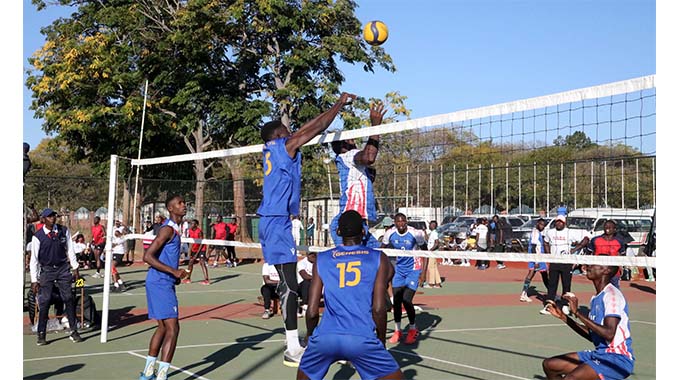 Volleyball fiesta at Hillside