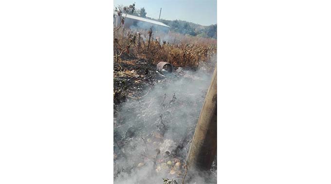 Three children burnt after explosion