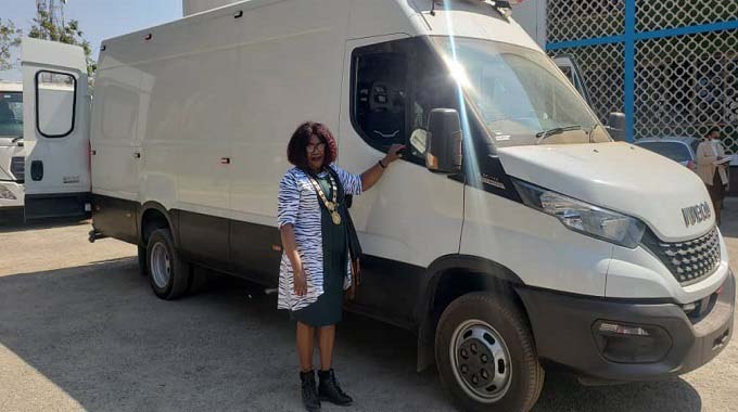 Kwekwe purchases ambulance, truck