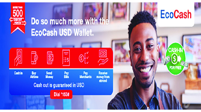 EcoCash sees eight-fold growth in first-quarter transaction values